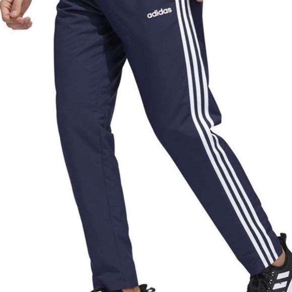 Adidas Essentials 3-Stripes Tapered Pants - Picture 1 of 13